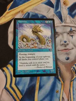 Taniwha MTG Mirage Rare Blue Creature Near-Mint to Mint x1 GG1 - Image 2
