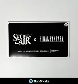 MAGIC THE GATHERING MTG SECRET LAIR FINAL FANTASY GILDED LOTUS RAINBOW SEALED - Image 1