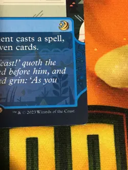 C5389 MAGIC MTG WILDS ELDRAINE ENCHANTING TALES FORCED FRUITION #0018 NM SHOW - Image 5