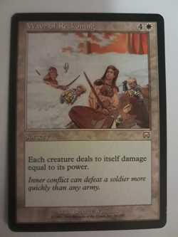 Wave of Reckoning MP Mercadian Masques MTG Magic the Gathering - Image 1