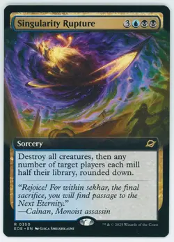 Singularity Rupture Extended Art 228 EOE NM/MT [Edge of Eternities:MTG] - Image 1