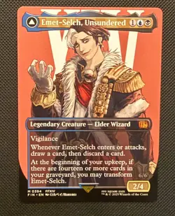 Emet-Selch, Unsundered Hades, Sorscerer of Eld(Borderless)Final Fantasy Regular - Image 1