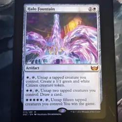 Halo Fountain -Mythic Rare -Streets of New Capenna (SNC)-MTG Magic the Gathering - Image 1