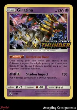 2016-21 Pokemon Sun and Moon Black Star Promos #SM151 Giratina STAMPED - Image 1