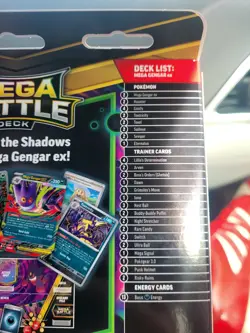 ENGLISH Pokemon TCG Battle Deck Mega Gengar EX - - Image 3