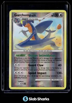 2009 POKEMON PLATINUM SUPREME VICTORS #5/147 GARCHOMP REVERSE HOLO - Image 1