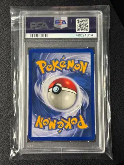 1999 POKEMON BASE SET UNLIMITED #4 CHARIZARD-HOLO PSA 9 - Image 3