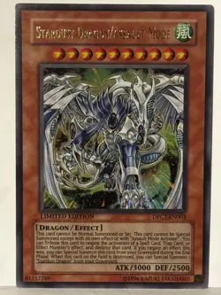 Stardust Dragon/Assault Mode Ultra Rare DPCT-EN003 Limited Yugioh NM - Image 1