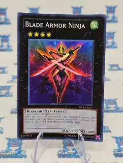 Yu-Gi-Oh Blade Armor Ninja ORCS-EN041 Super Rare Unlimited NM - Image 2