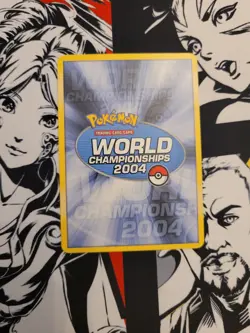 POKEMON TCG CARD - WALLY´S TRAINING 89/100 2004 WORLD CHAMPIONSHIPS SIGNED - NM - Image 2