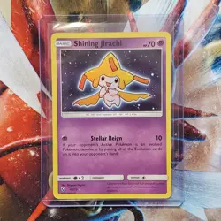 Shining Jirachi - 42/73 - Shiny Holo Rare - Pokemon Card - Lot #473 - Image 1