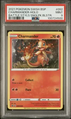 Charmander SWSH092 SWSH: Sword & Shield Promo Cards Holo - Image 2