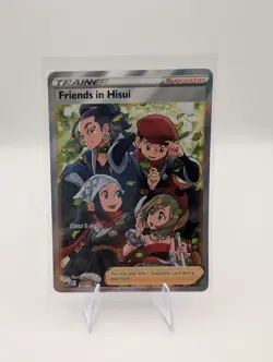 Pokemon TCG Crown Zenith Friends in Hisui Full Art Holo Ultra Rare Card 148/159 - Image 1