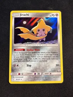 Jirachi 99/181 RARE Team Up Pokemon TCG Card NM - Image 1