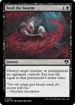 ~ Feed the Swarm ~ NM Foil ~ Commander Masters ~ MTG ~ - Image 1