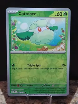 Cottonee 007/131 Dunsparce 079/131 Prismatic Evolutions Reverse Pokemon Cards - Image 3