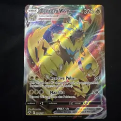 Zeraora VMAX 054/159 Crown Zenith Ultra Rare Holo Pokemon TCG Card NM - Image 1