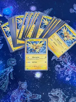 LOT OF 46 - SV: Scarlet & Violet Promo Cards #157 Zapdos Holo - Image 1