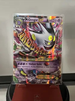 Mega Gengar EX Holo Black Star Promo Card XY166 XY LP-MP - Image 1