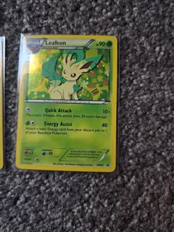 Pokemon TCG Leafeon Black Star Promos Holo Card BW87 - Image 1