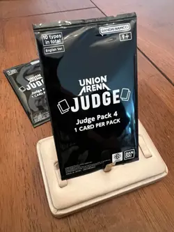 Union Arena Card Game Judge Judge Pack 4 English New Set of 3 - Image 4