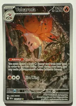 Volcarona 100/086 Pokemon TCG Black Bolt Illustration Rare Card NM *pack fresh* - Image 1