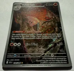 Volcarona 100/086 Pokemon TCG Black Bolt Illustration Rare Card NM *pack fresh* - Image 3