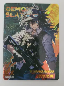 Giyu Tomioka Demon Slayer Pieces of Time EX Card Anime Manga CCG GM2-EX-04 - Image 1
