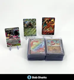 POKEMON V VSTAR EX VMAX MIXED LOT OF 65 ENGLISH/JAPANESE CARDS - Image 1