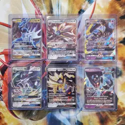 Dialga + Lunala + Dusk Mane Necrozma + 3 more GX - Pokemon Cards - Lot #467 - Image 1