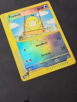 Psyduck 104/147 Reverse Holo Aquapolis Vintage Pokemon Card HP - Image 2