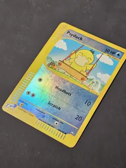 Psyduck 104/147 Reverse Holo Aquapolis Vintage Pokemon Card HP - Image 3