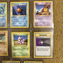 Pokemon Vintage TCG Cards Shadowless 1999 Base Set Lot (11) - Image 3