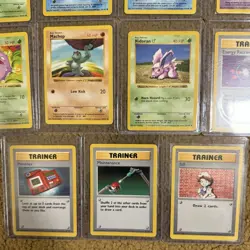 Pokemon Vintage TCG Cards Shadowless 1999 Base Set Lot (11) - Image 4
