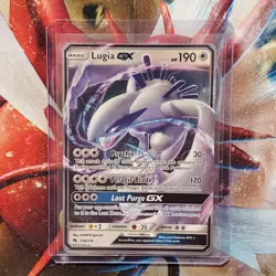 Lugia GX + Virizion GX + Genesect GX + Shuckle GX - Pokemon Cards - Lot #466 - Image 2