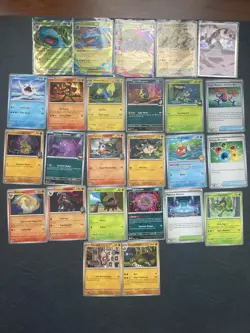 Pokemon 25 Card Bulk Lot | 5 Holo + 20 Common - Authentic TCG Collection 1 - Image 1