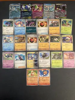 Pokemon 25 Card Bulk Lot | 5 Holo + 20 Common - Authentic TCG Collection 8 - Image 1