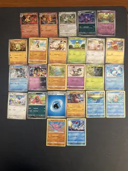 Pokemon 25 Card Bulk Lot | 5 Holo + 20 Common - Authentic TCG Collection 10 - Image 1