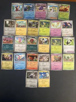11.Pokemon 25 Card Bulk Lot | 5 Holo + 20 Common - Authentic TCG Collection - Image 1
