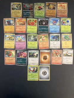 15.Pokemon 25 Card Bulk Lot | 5 Holo + 20 Common - Authentic TCG Collection - Image 1