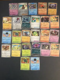 17.Pokemon 25 Card Bulk Lot | 5 Holo + 20 Common - Authentic TCG Collection - Image 1