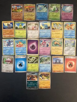 18.Pokemon 25 Card Bulk Lot | 5 Holo + 20 Common - Authentic TCG Collection - Image 1