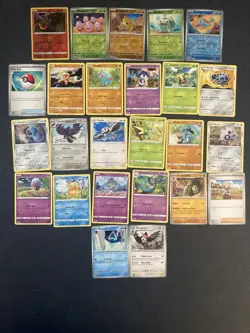 22.Pokemon 25 Card Bulk Lot | 5 Holo + 20 Common - Authentic TCG Collection - Image 1