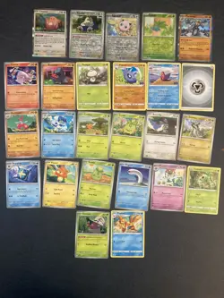 26. Pokemon 25 Card Bulk Lot | 5 Holo + 20 Common - Authentic TCG Collection - Image 1