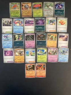 28. Pokemon 25 Card Bulk Lot | 5 Holo + 20 Common - Authentic TCG Collection - Image 1