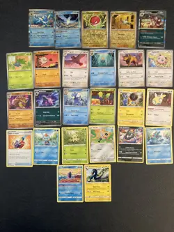 30. Pokemon 25 Card Bulk Lot | 5 Holo + 20 Common - Authentic TCG Collection - Image 1