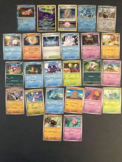 33. Pokemon 25 Card Bulk Lot | 5 Holo + 20 Common - Authentic TCG Collection - Image 1