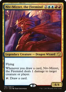 Niv-Mizzet, the Firemind - 185 - NM - Commander 2017 (C17) - MTG - Image 1