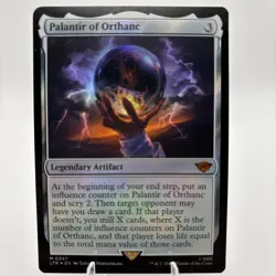 Palantir of Orthanc, Near mint Foil, Magic The Gathering, Lord Of The Rings - Image 1