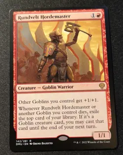 Rundvelt Hordemaster - DMU - MTG - EN - NM - 142/281 - Image 1